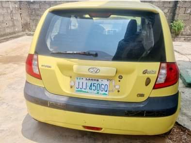 A picture of 08 first body hyundai getz tokunbo standard rarely used new