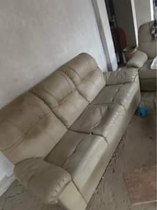 A picture of Three seater sofa set still good