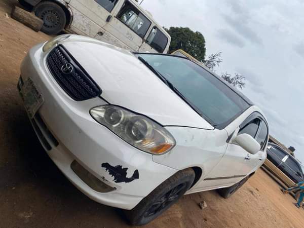 A picture of Toyota corolla nothing to fix buy and travel going for