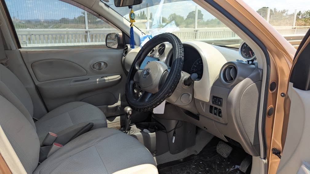 A picture of NISSAN MARCH FULL DOCUMENT FULL AC BEI 9.9M LOCATION 0783360709