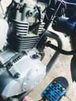 A picture of TVS HLX 125