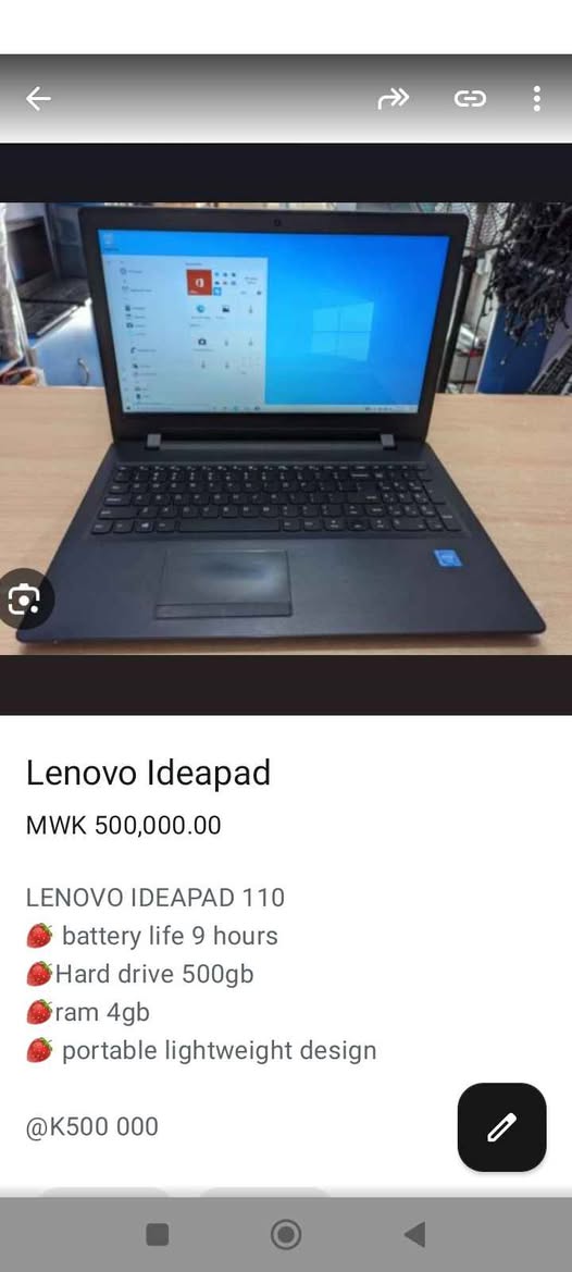 lenovo laptop