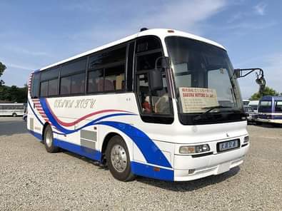 A picture of MITSUBISHA AERO MIDI LARGE BUS Price 17900 C F DAR
