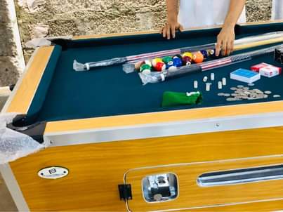 A picture of Professional standard coin operated marble display snooker boards