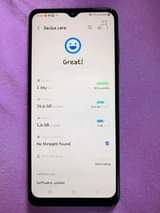 A picture of Samsung galaxy a12 gb 128