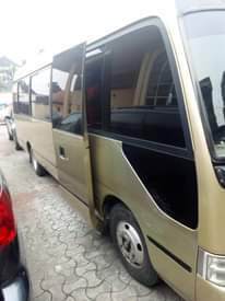 A picture of Toyota coaster Bus Diesel engine