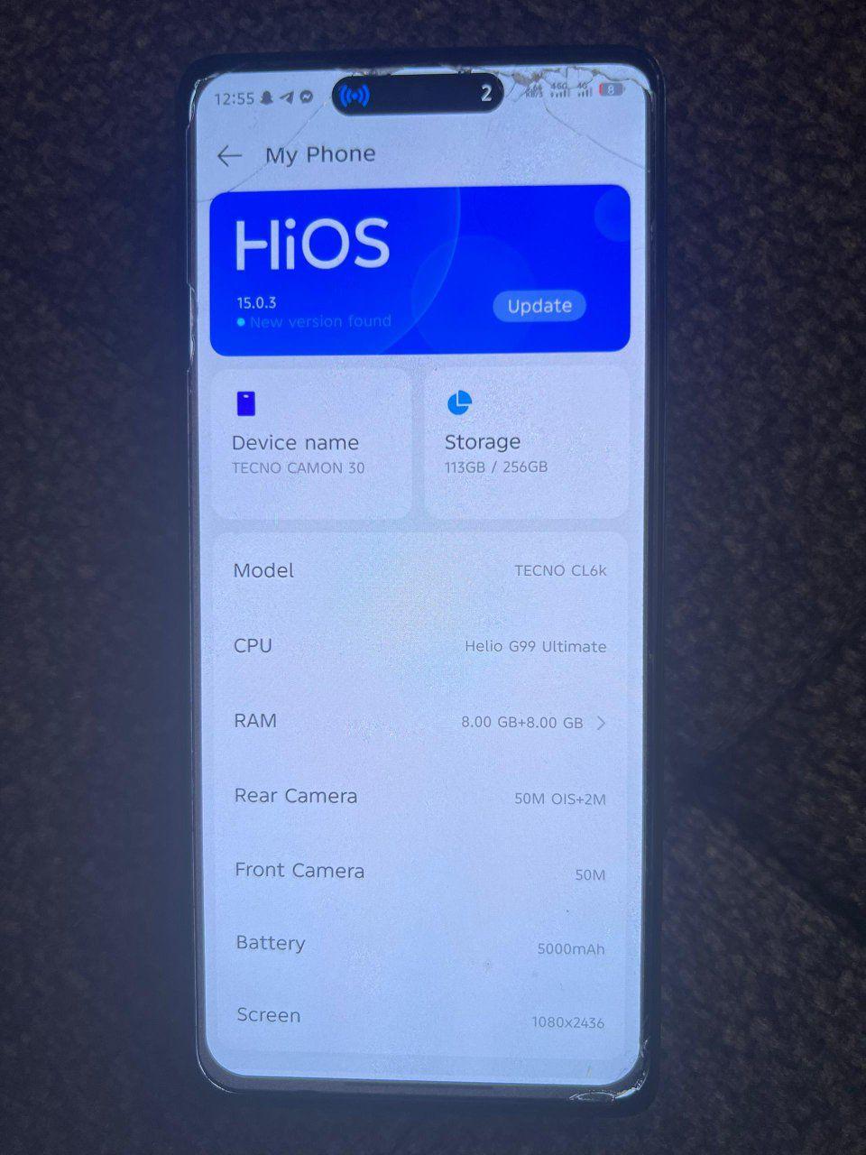 A picture of Camon 30