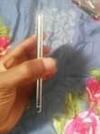 A picture of IPhone x 64GB with face id 100 battery health