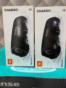 A picture of Jbl charge 5 Bluetooth Rechargeable speaker 20 hrs battery life