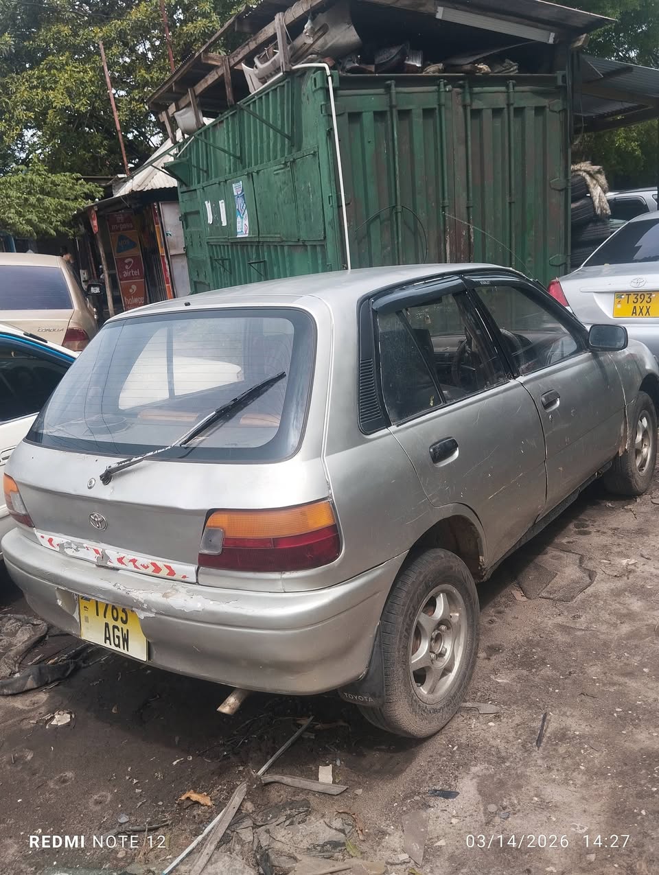A picture of Toyota starlet