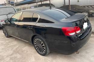 A picture of  Clean Nigerian Used Black Lexus GS350 2008 Full Options