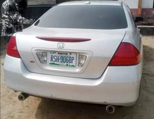 A picture of Honda Accord DC 2007 Model Colour Silver Condition No pin