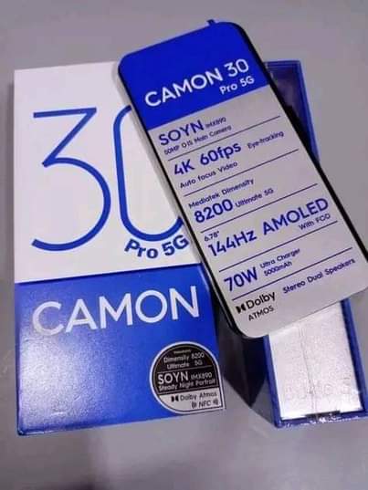 A picture of Camon 30 on promotion