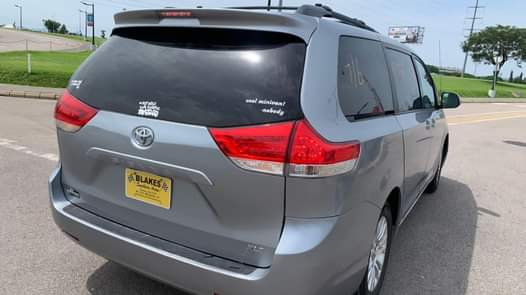 A picture of FOREIGN USED 2013 TOYOTA SIENNA XLE 11M NET PRICE ABUJA