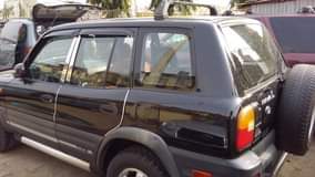 A picture of Available for sale is this rugged 2000 Toyota rav4 with