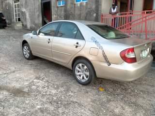 A picture of CLEAN REGISTERD TOYOTA CAMRY WITH GOOD ENGINE AND GEAR PERCENT