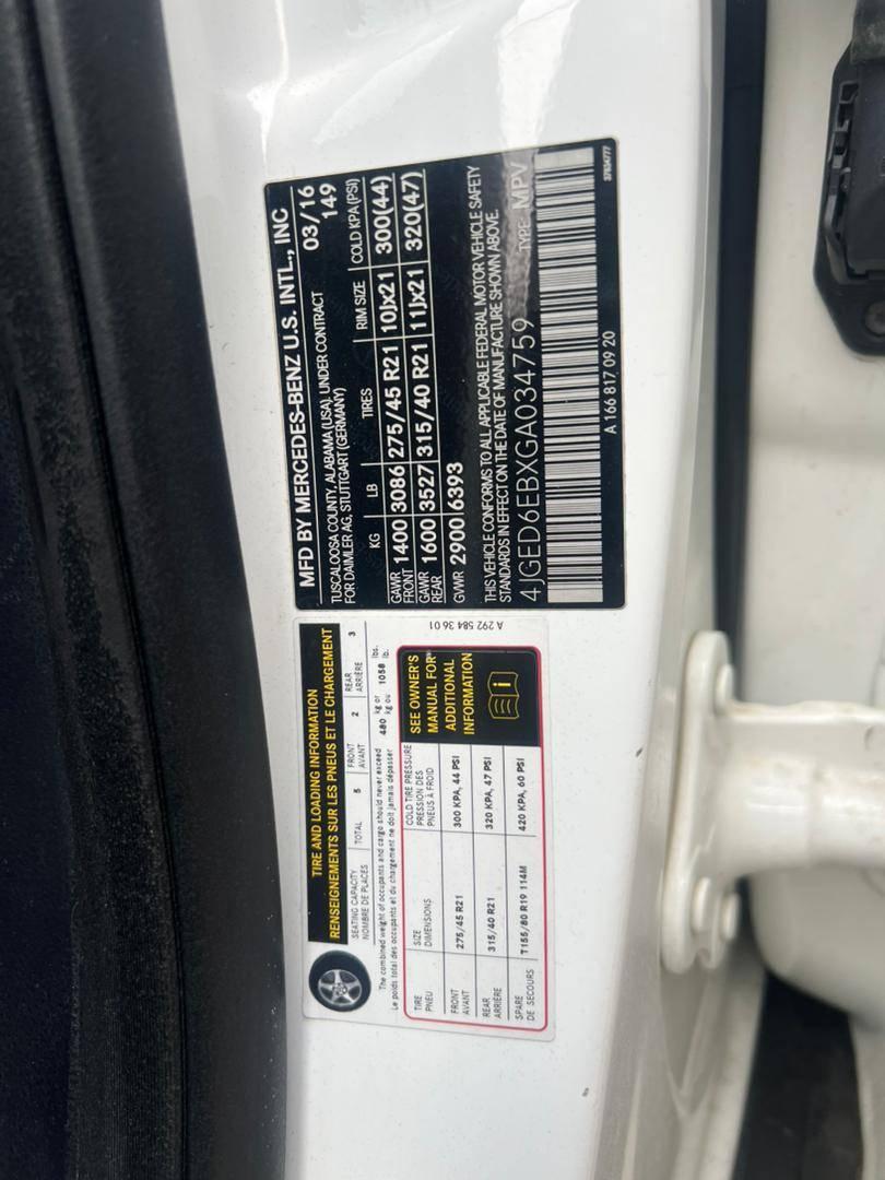 A picture of 2016 Mercedes 2016 Clean