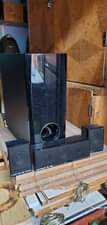 A picture of Hometheater bass and 3 small speakers only