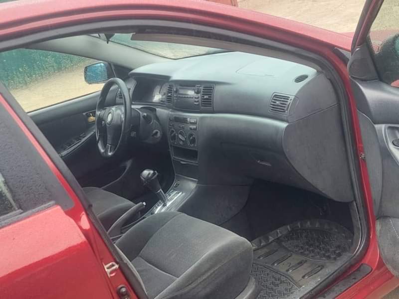 A picture of Dealers deal Corolla 2005 going for price 4m Baked on