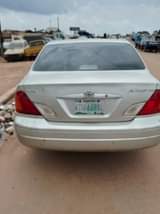A picture of Toyota Avalon baked on first body