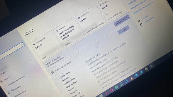 A picture of Hp elite book folio Corei5