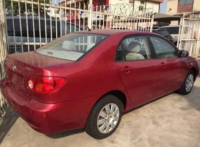 A picture of Foreign Used Toyota Corolla Year 2007 No mechanical issue Good