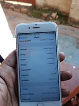 A picture of iPhone 6 128gb clean piece