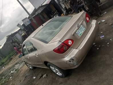 A picture of 2007 model Toyota Corolla First body Sound engine Sound gear