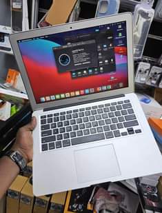 A picture of Macbook air