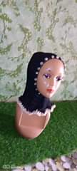 A picture of Crochet hijab