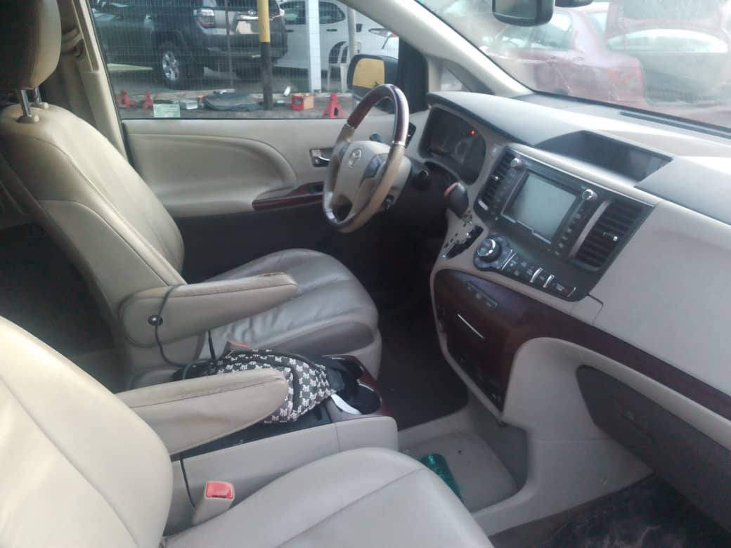 A picture of FOREIGN USED 2012 LIMITED EDITION TOYOTA SIENNA FULLEST OPTION WITH
