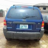 A picture of Ford escape first body very a c is working perfectly