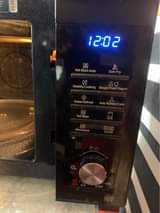 A picture of Samsung microwave