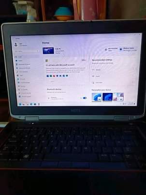 A picture of i5 laptop