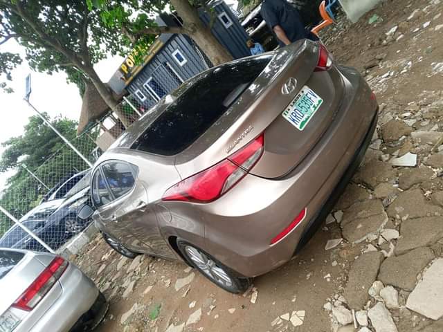 A picture of Very fresh Hyundai Elantra with everything working perfectly nothing to