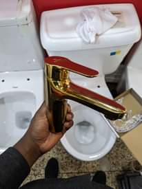 A picture of Golden handwash mixer