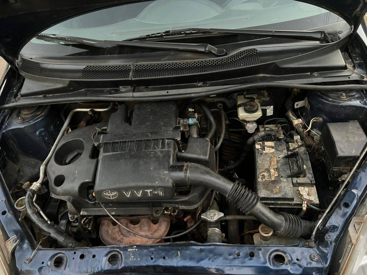 A picture of Distress Toyota Yaris 2005