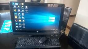 A picture of Hp desktop all in one Storage 500gb Ram 4gb 0788053103