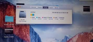 A picture of macbook air