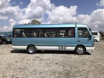 A picture of Toyota coaster