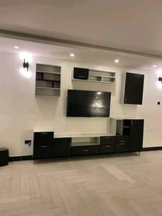 A picture of TV wall unit
