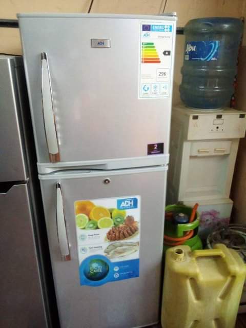 A picture of ADH double door fridge on sale 670k