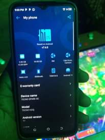 A picture of Tecno spark 8c