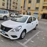 A picture of NISSAN SUNNY MODEL 2015 GCC KM..137 000 CONTACT NUMBER... 971564466438