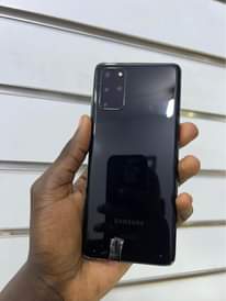A picture of Samsung S20 plus 128gb 12gb eSIM at only 650k WhatsApp