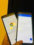 A picture of google pixel 2xl small dot