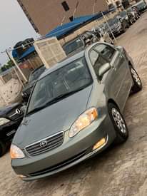 A picture of TOKUNBO STANDARD TOYOTA COROLLA