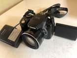 A picture of Canon powershot camera super zoomer