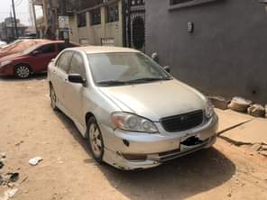 A picture of Toyota corrola 2004 sport Engine and body need little attention