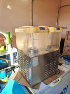A picture of Double juice dispenser on sale 1 2m